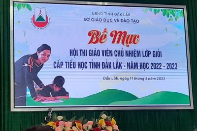 Trường TH Ea Rôk có 3 giáo viên đạt danh hiệu giáo viên chủ nhiệm lớp giỏi cấp tỉnh