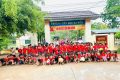 Trường tiểu học Ea Rốk phối hợp với trường Mầm non Ea Rôk tổ chức cho học sinh mầm non tham quan, trải nghiệm môi trường học tập tại trường tiểu học.